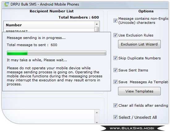 Bulk SMS for Android 8.2.1.0 full